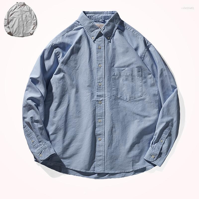 Men's Casual Shirts Men's Autumn And Winter Japanese Retro Oxford Thick Shirt Men's Street Fashion Long Sleeve Pure Cotton Washed, White
Men's Casual Shirts Men's Autumn And Winter Japanese Retro Oxford Thick Shirt Men's Street Fashion Long Sleeve Pure Cotton Washed, White