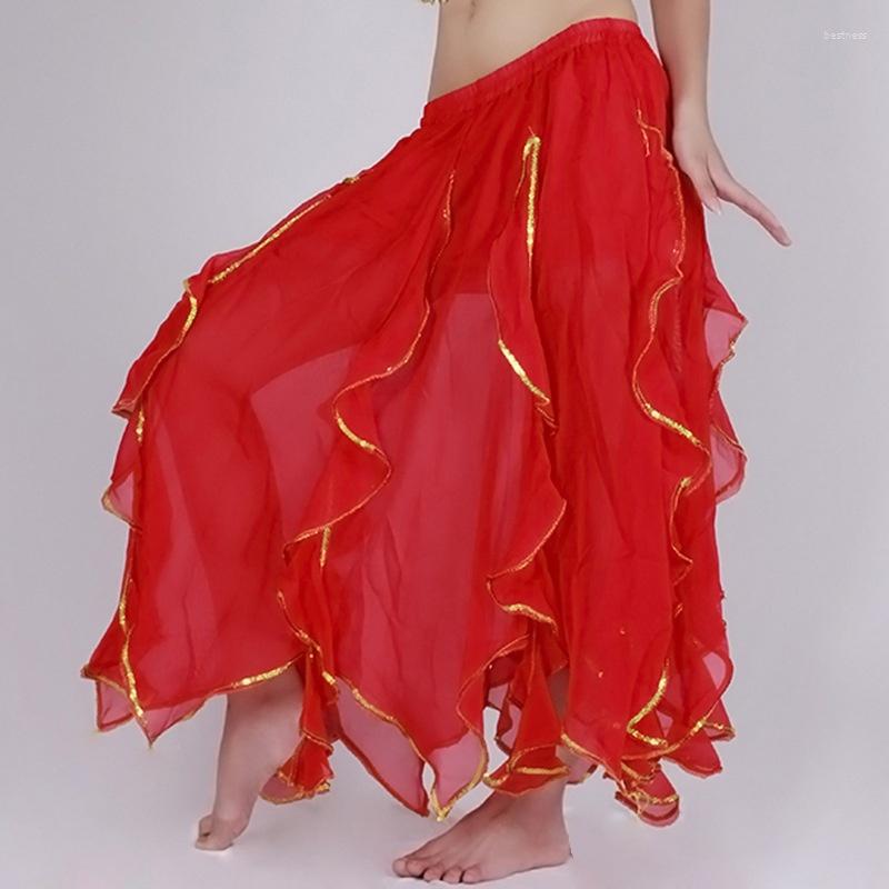 Skirts Women Irregular Dance Skirt Chiffon Ruffle Belly Ballroom Modern Flamenco Costume 912-A346, Black
Skirts Women Irregular Dance Skirt Chiffon Ruffle Belly Ballroom Modern Flamenco Costume 912-A346, Black