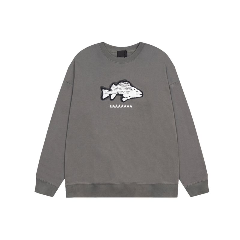 22FW Paris Fishbone Embroidery Hoodie Autumn Winter Skateboard Streetwear Pullover Pullover Sweatshirt, Gray
22FW Paris Fishbone Embroidery Hoodie Autumn Winter Skateboard Streetwear Pullover Pullover Sweatshirt, Gray
