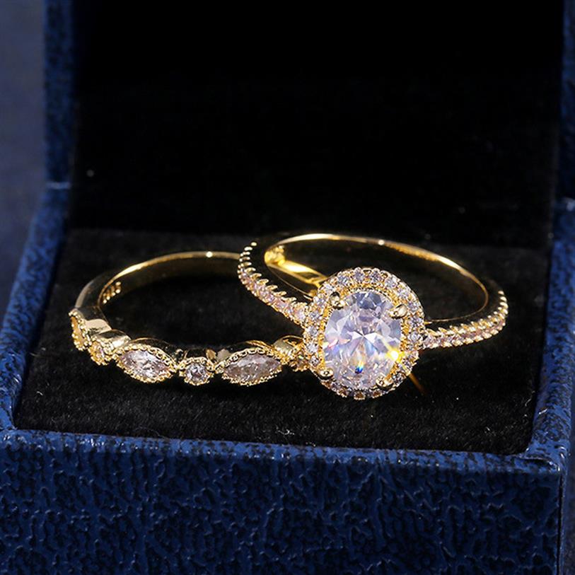 Gold Copper Romantic Diamond Ring Luxury Designer Jewelry Lady Women Love Couple Rings Engagement Gift286s
Gold Copper Romantic Diamond Ring Luxury Designer Jewelry Lady Women Love Couple Rings Engagement Gift286s