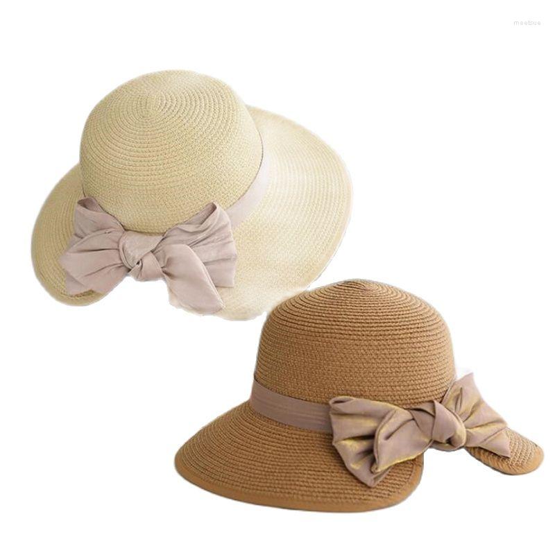 Wide Brim Hats Product Straw Hat Women's Leisure Trip Bow Outdoor Holiday Sunscreen Will Avoid Sun, White
Wide Brim Hats Product Straw Hat Women's Leisure Trip Bow Outdoor Holiday Sunscreen Will Avoid Sun, White