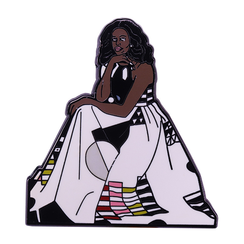 Other Fashion Accessories Beautiful Black Woman Portrait Brooch Metal Enamel Lapel Badge Collect Denim Jacket Backpack Pin Given Friends And Fans Gifts
Other Fashion Accessories Beautiful Black Woman Portrait Brooch Metal Enamel Lapel Badge Collect Denim Jacket Backpack Pin Given Friends And Fans Gifts