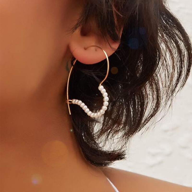 Hoop Earrings 2022 Trendy Wire With Simulated Pearl Heart Shape For Women Lady's Fashion Gold Earring Big
Hoop Earrings 2022 Trendy Wire With Simulated Pearl Heart Shape For Women Lady's Fashion Gold Earring Big