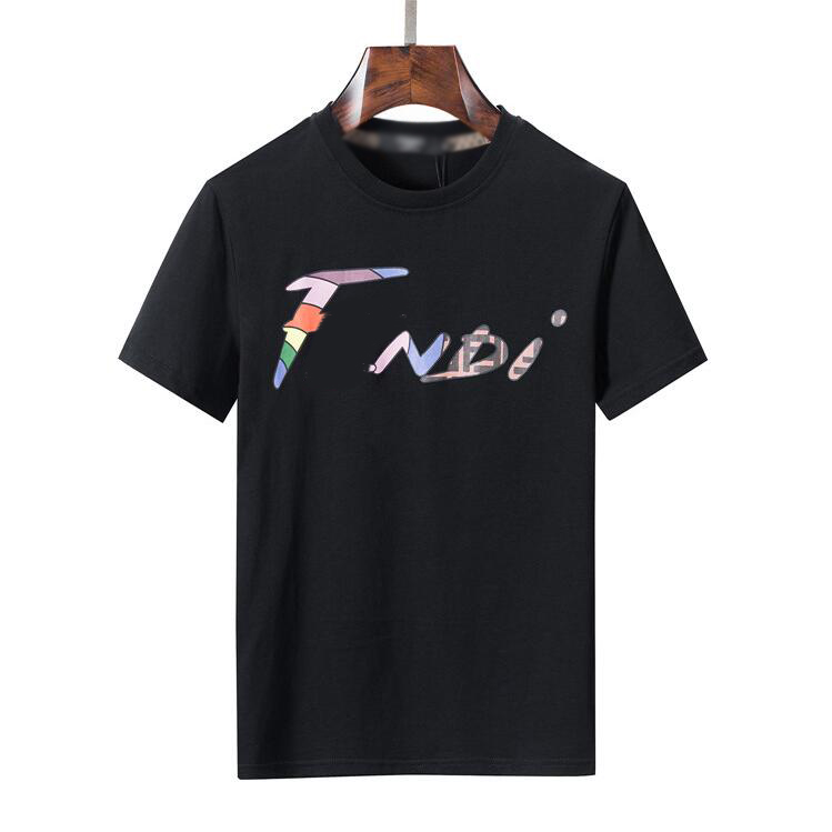 Summer 2022 Fashion T Shirts For Men Tops Letter Joint printing Mens Womens Clothing Short Sleeved Tshirt Tees #46, White