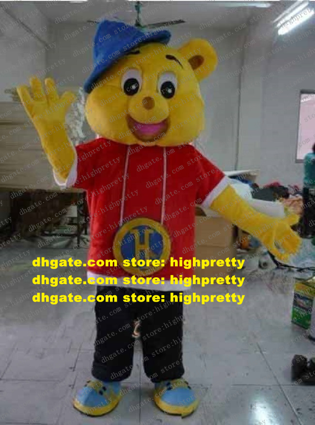 Likable Yellow Hip Hop Harry Bear Mascot Costume Mascotte Adult With Small Blue Hat Big Eyes Smiling Face No.2775, As in photos
Likable Yellow Hip Hop Harry Bear Mascot Costume Mascotte Adult With Small Blue Hat Big Eyes Smiling Face No.2775, As in photos