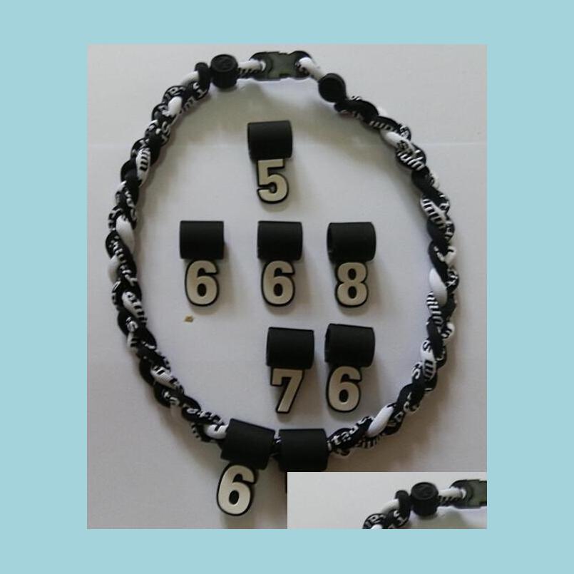 Titanium Sport Accessories Selling New Sile Digital Number Pendant 0-9 For Softball Baseball Necklace Accessories Pendants Drop Deliv Dhmse
Titanium Sport Accessories Selling New Sile Digital Number Pendant 0-9 For Softball Baseball Necklace Accessories Pendants Drop Deliv Dhmse