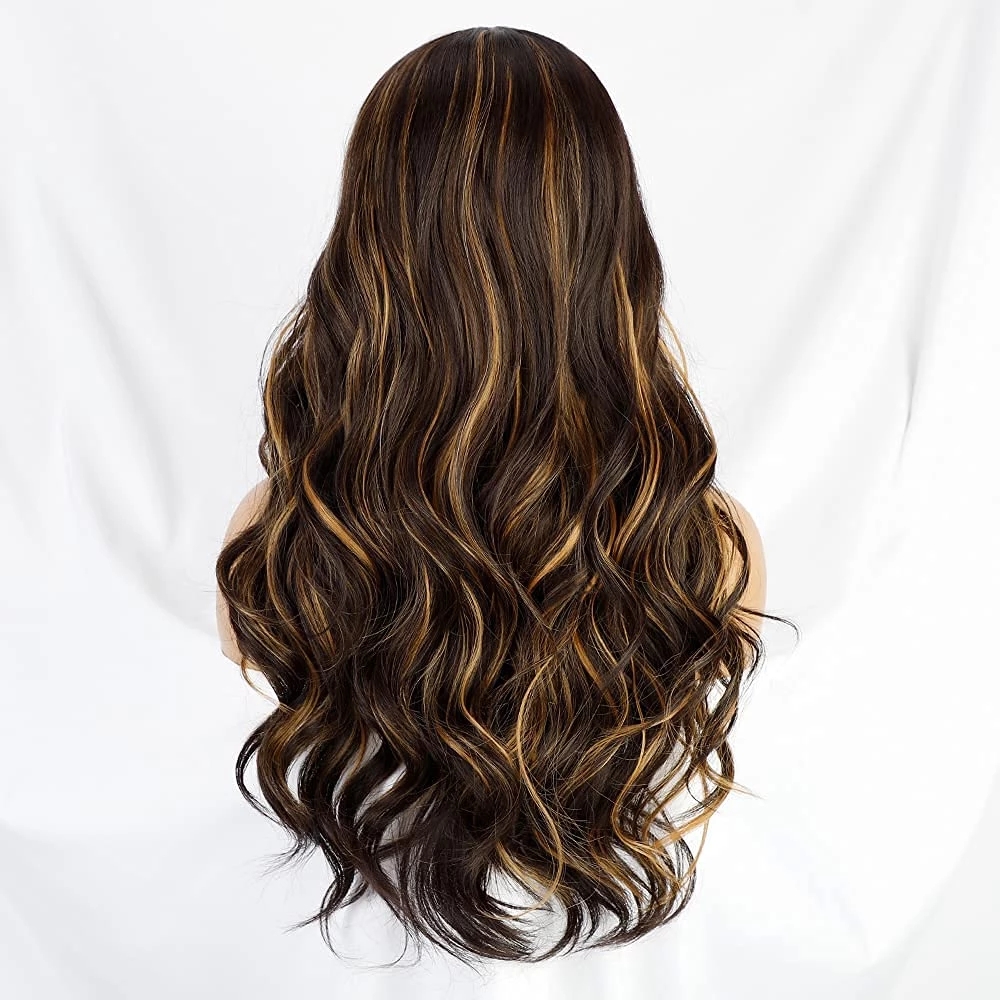 HD transparent lace Highlight ombre Human Hair Wigs for black women body wave Pre Plucked 360 Lace Front brazilian brown blonde remy Frontal Wig 150% diva1 new Diva1, 1b or natural color
HD transparent lace Highlight ombre Human Hair Wigs for black women body wave Pre Plucked 360 Lace Front brazilian brown blonde remy Frontal Wig 150% diva1 new Diva1, 1b or natural color