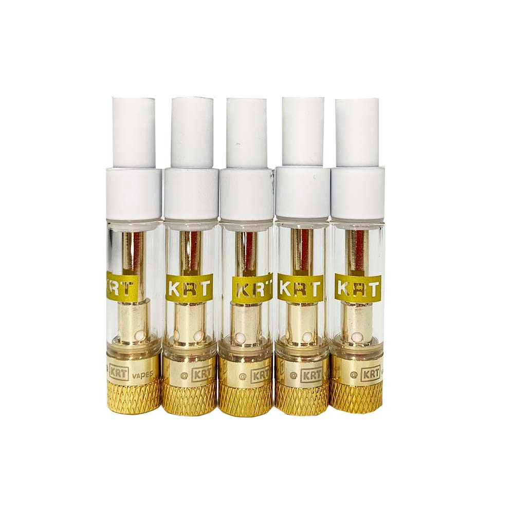 Popular KRT Glass Atomizer 1.0ml Empty Vape Cartridges Cart 510 Thread Battery Atomizers 10 Strains Available Ceramic Coil Vapes Carts
Popular KRT Glass Atomizer 1.0ml Empty Vape Cartridges Cart 510 Thread Battery Atomizers 10 Strains Available Ceramic Coil Vapes Carts