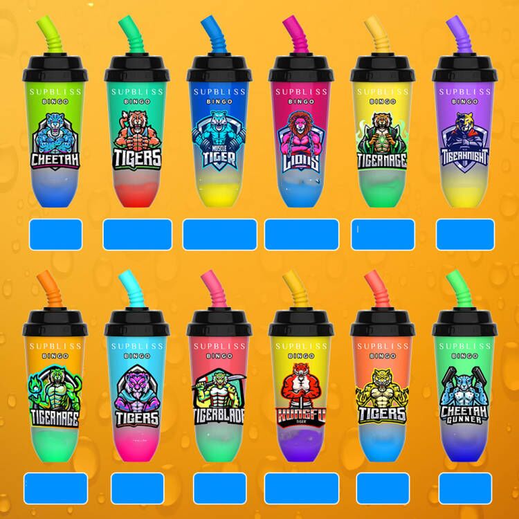 New Original Disposable vape Device rechargeable randm Mini Cup Supbliss Bingo 8000 Puff Battery 16Ml Prefilled Cartridge Mesh Coil 12 Flavors 0% 2% 3% 5%
New Original Disposable vape Device rechargeable randm Mini Cup Supbliss Bingo 8000 Puff Battery 16Ml Prefilled Cartridge Mesh Coil 12 Flavors 0% 2% 3% 5%