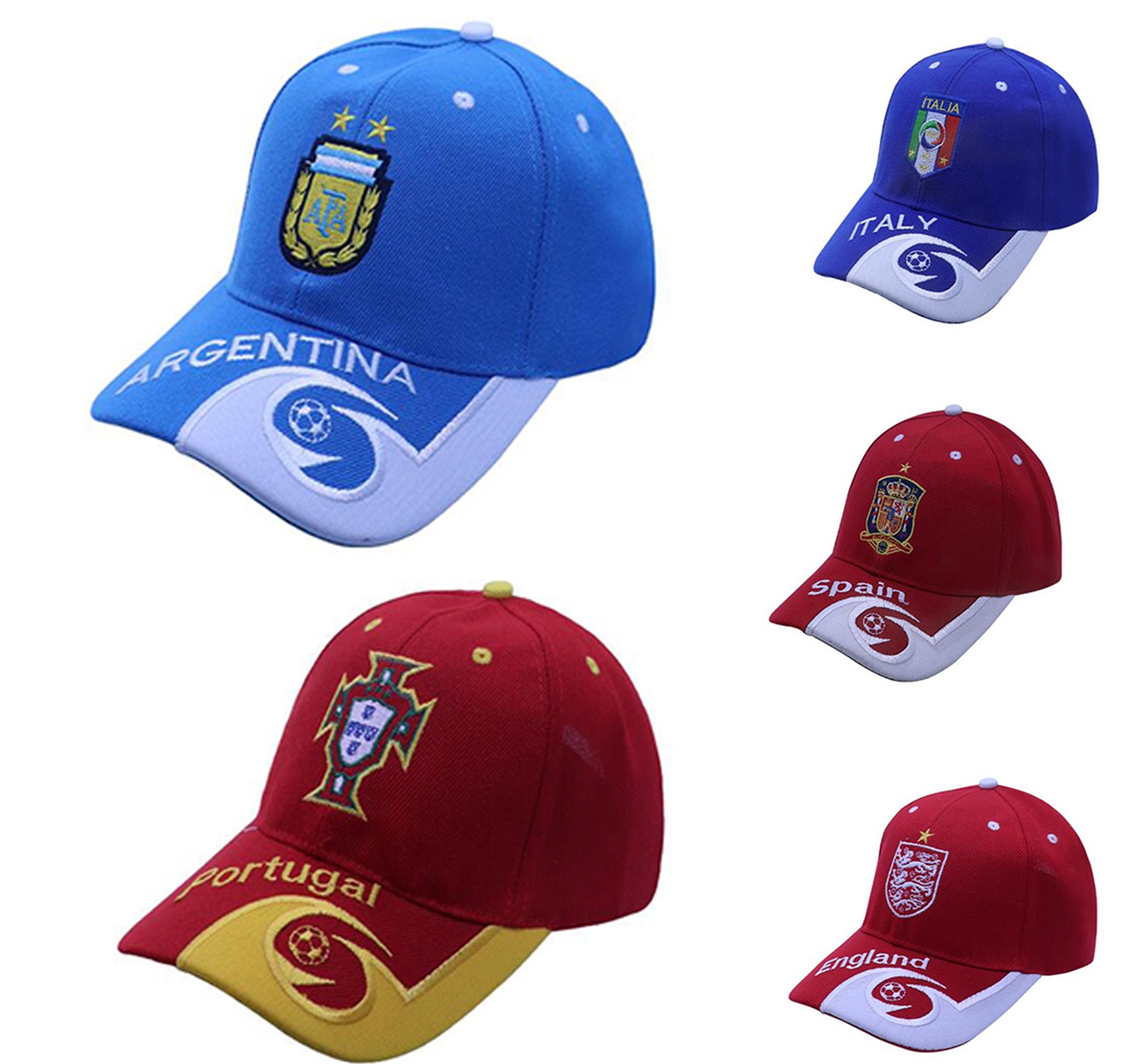 trainers Baseball Caps 022 National Team Snapbacks Collectable Football fan Cap Hats Mexico Argentina Brazil Spain Japan Cheerleading wholesale, Fr
trainers Baseball Caps 022 National Team Snapbacks Collectable Football fan Cap Hats Mexico Argentina Brazil Spain Japan Cheerleading wholesale, Fr