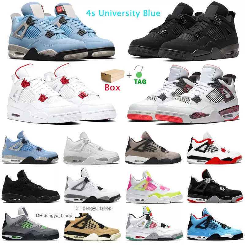 2022 Basketball Shoes 4 4s Women Men Sneakers Trainers Outdoor Sports Casual Shoes Designer Black Cat Red Thunder University air designer shoe OG
2022 Basketball Shoes 4 4s Women Men Sneakers Trainers Outdoor Sports Casual Shoes Designer Black Cat Red Thunder University air designer shoe OG