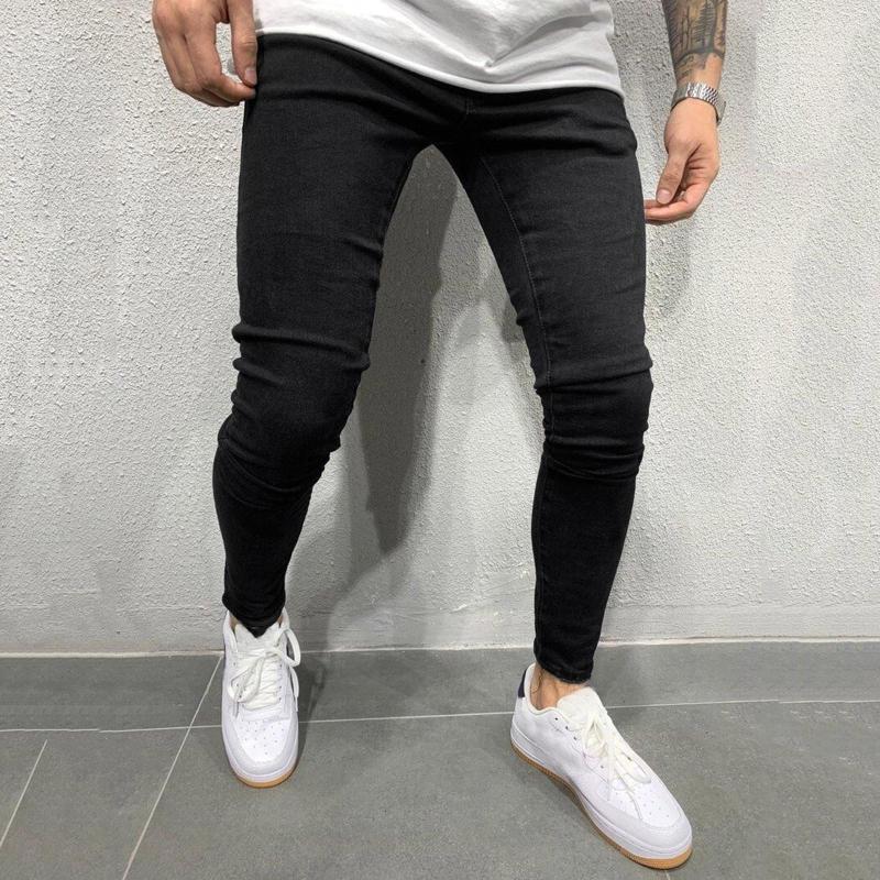 Men's Jeans Black Men's Tight Casual Trousers Sports Long Pencil Pants Ripped Slim Spring Thin Skinny, Navy
Men's Jeans Black Men's Tight Casual Trousers Sports Long Pencil Pants Ripped Slim Spring Thin Skinny, Navy