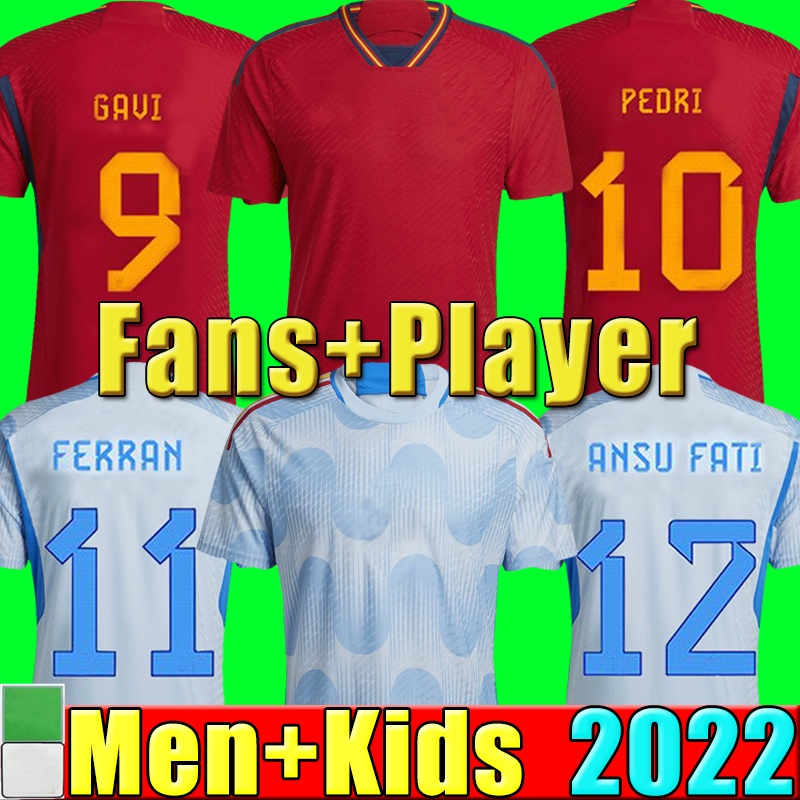 2022 Spain soccer jersey Camiseta Espana MORATA RODRIGO TORRES PEDRI 20 21 22 Cup RAMOS THIAGO INIESTA ALBA football shirts men kids kit fans Player version, P08 2022 away kids
2022 Spain soccer jersey Camiseta Espana MORATA RODRIGO TORRES PEDRI 20 21 22 Cup RAMOS THIAGO INIESTA ALBA football shirts men kids kit fans Player version, P08 2022 away kids