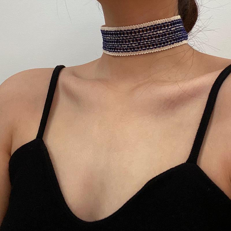Choker Vogallery Boho Fashion For Women Sexy Summer Short Necklace Plaid Jewelry Soft Chocker Arrivals
Choker Vogallery Boho Fashion For Women Sexy Summer Short Necklace Plaid Jewelry Soft Chocker Arrivals