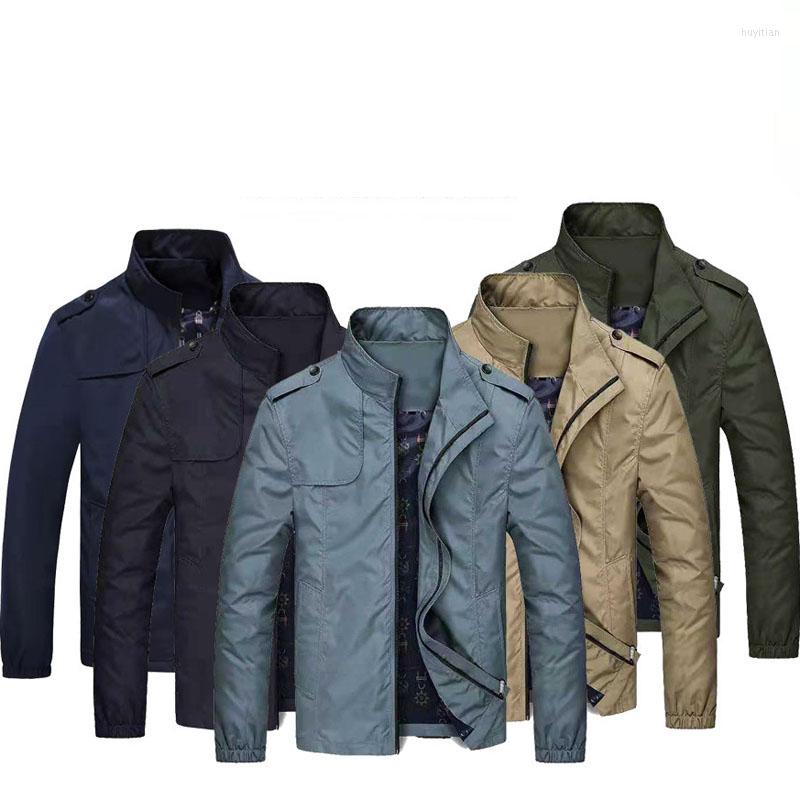Men's Trench Coats Man Fashion Spring Autumn Jacket Casual Stand Collar Uniform Men's Bomber Simple Outerwear British Style Male MY736, Khaki
Men's Trench Coats Man Fashion Spring Autumn Jacket Casual Stand Collar Uniform Men's Bomber Simple Outerwear British Style Male MY736, Khaki