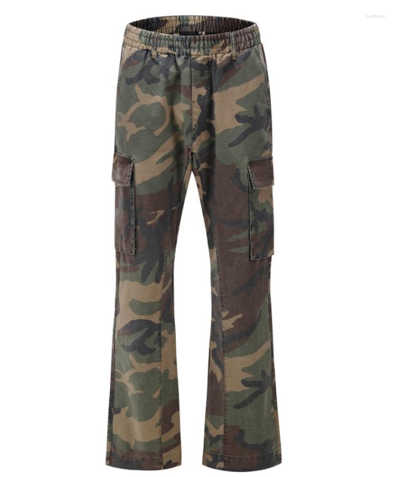 Men's Jeans Camol Trousers For Men Drop Ship Camo Cargo Flare Pants Custom Label, Black
Men's Jeans Camol Trousers For Men Drop Ship Camo Cargo Flare Pants Custom Label, Black
