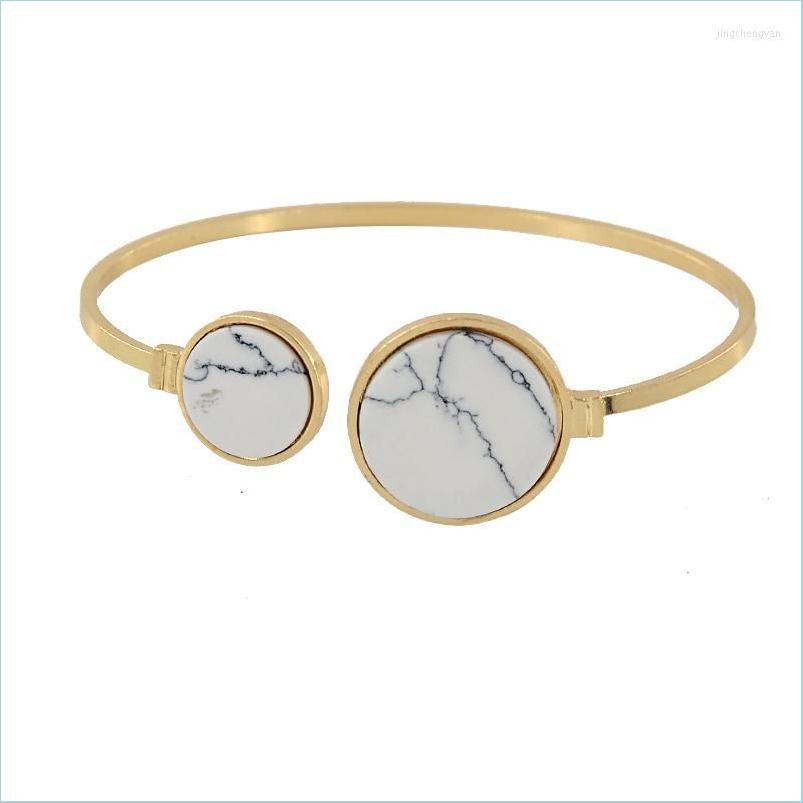 Bangle Bangle Cuff Bracelets Adjustable Open White Natural Stone Geometric Round Gold Color Bangles Drop Delivery 2021 Jewelry Dhiea
Bangle Bangle Cuff Bracelets Adjustable Open White Natural Stone Geometric Round Gold Color Bangles Drop Delivery 2021 Jewelry Dhiea