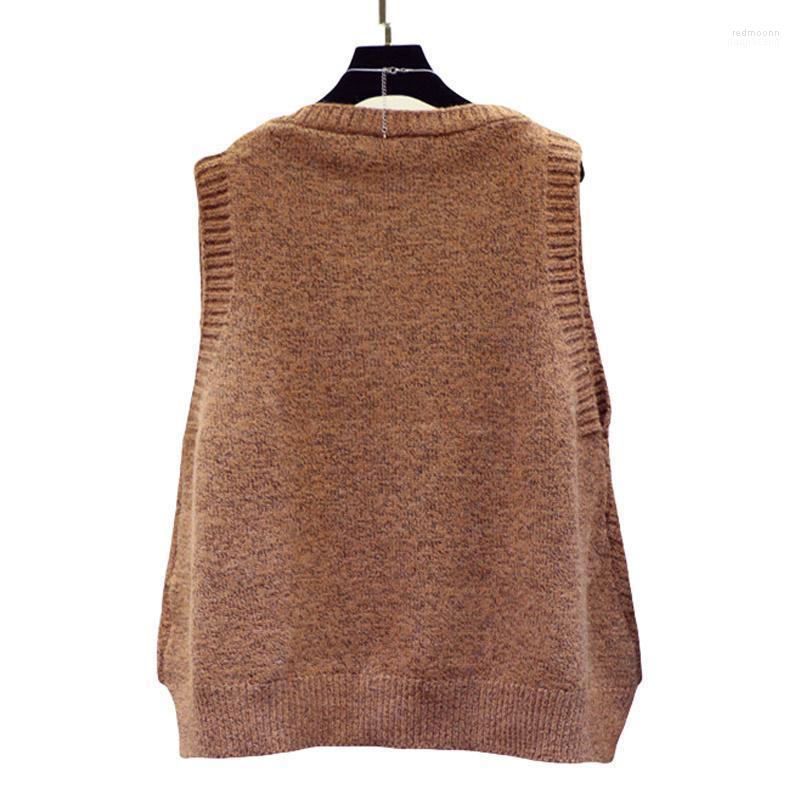 Women's Vests Women's Women V-neck Sweater Vest Spring Autumn Casual Korean Style Sleeveless Coat Loose Short Knitted Wool, Brown
Women's Vests Women's Women V-neck Sweater Vest Spring Autumn Casual Korean Style Sleeveless Coat Loose Short Knitted Wool, Brown
