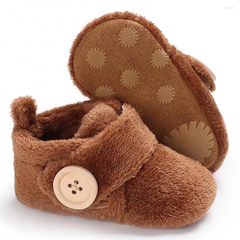 First Walkers Baby Shoes Winter Warm Unisex Cute Soft Fluffy Magic Tape Button Sole Flat, Pink
First Walkers Baby Shoes Winter Warm Unisex Cute Soft Fluffy Magic Tape Button Sole Flat, Pink