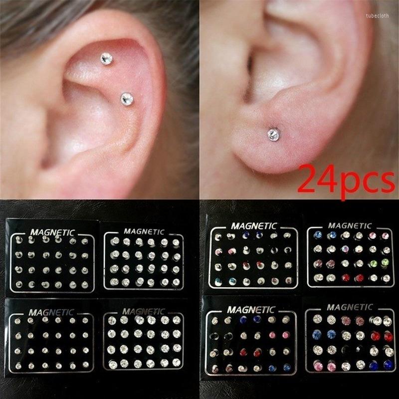 Stud Earrings 12pair/24pcs Magnetic Ear Studs For Women Fake Piercing Kids Nose Ring Clip On
Stud Earrings 12pair/24pcs Magnetic Ear Studs For Women Fake Piercing Kids Nose Ring Clip On