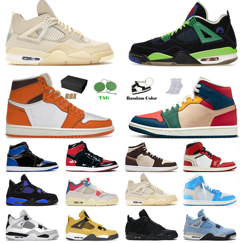Basketball Shoes Jordens 4 1 Designer Jumpman Mens Womens Jorda 4s IV Off Whites 1s Black Cat Panda Cactus Jack Denim Patent Green Sports Sneakers Trainers Big Size 13, # 36-47 mid barely orange
Basketball Shoes Jordens 4 1 Designer Jumpman Mens Womens Jorda 4s IV Off Whites 1s Black Cat Panda Cactus Jack Denim Patent Green Sports Sneakers Trainers Big Size 13, # 36-47 mid barely orange