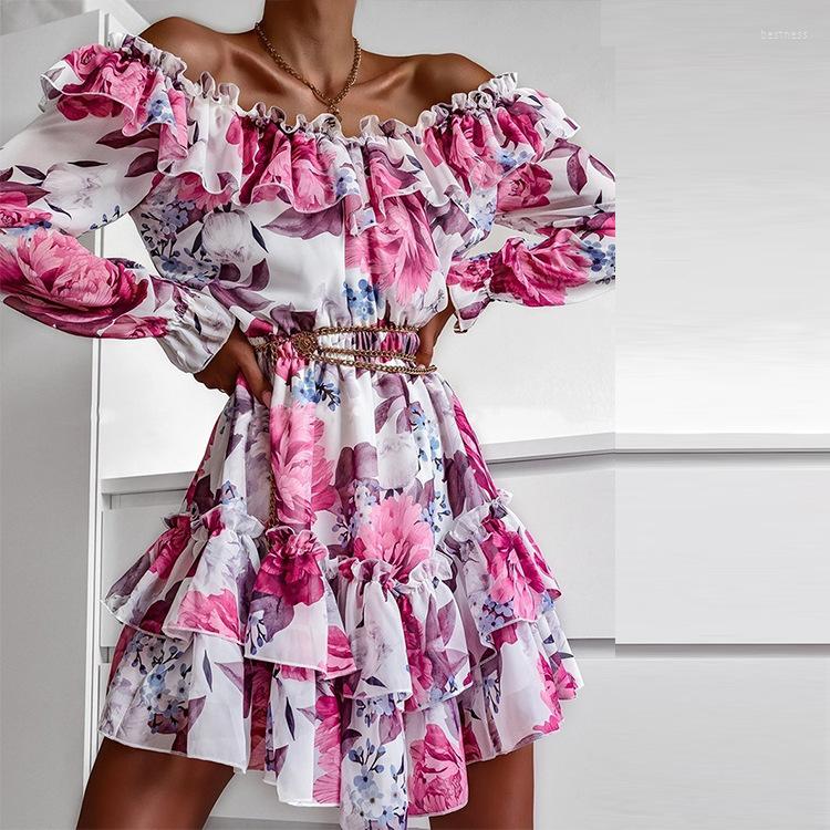 Casual Dresses Women' Chic Off Shoulder Long Sleeve Min Dress Spring Summer Elegant Ruffle Floral Lady Sweet Holiday Party Vestidos, Red
Casual Dresses Women' Chic Off Shoulder Long Sleeve Min Dress Spring Summer Elegant Ruffle Floral Lady Sweet Holiday Party Vestidos, Red
