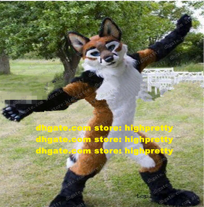 Long Fur Furry Brown Fox Mascot Costume Wolf Husky Dog Fursuit Adult Cartoon Character Lovely Annabelle About Holidays zz7589, As in photos
Long Fur Furry Brown Fox Mascot Costume Wolf Husky Dog Fursuit Adult Cartoon Character Lovely Annabelle About Holidays zz7589, As in photos