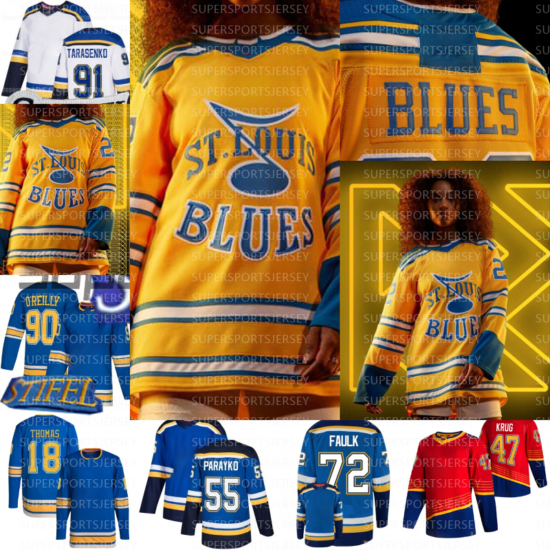 2022-23 Reverse Retro St.Blues Hockey Jerseys 90 Ryan O'Reilly Vladimir Tarasenko StL Torey Krug David Perron Brayden Schenn Saad Ice Justin Faulk Buchnevich Sewn 5, Home+ stifel patch
2022-23 Reverse Retro St.Blues Hockey Jerseys 90 Ryan O'Reilly Vladimir Tarasenko StL Torey Krug David Perron Brayden Schenn Saad Ice Justin Faulk Buchnevich Sewn 5, Home+ stifel patch