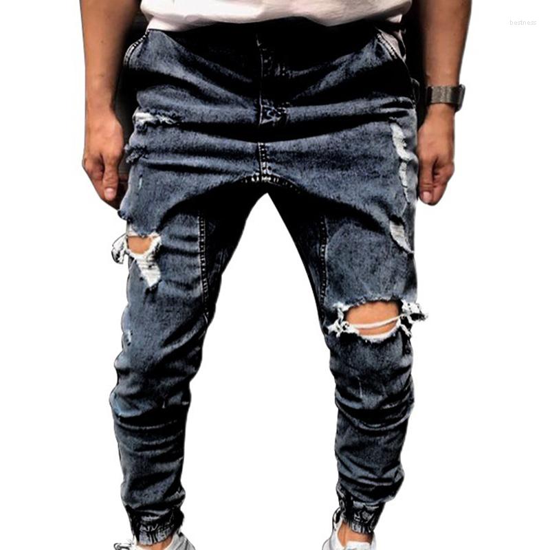 Men' Jeans 2022 Spring Fashion Men' Washed Holes Casual Denim Pants Blue Hip Hop Style Male Damaged Trousers Clothing Man
Men' Jeans 2022 Spring Fashion Men' Washed Holes Casual Denim Pants Blue Hip Hop Style Male Damaged Trousers Clothing Man