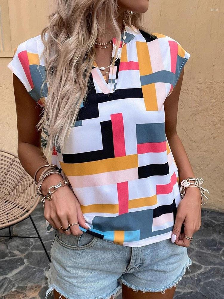 Women' Blouses Casual Striped Loose Shirt Woman Summer V-neck Fashion Batwing Sleeve Shirts For Women 2022 Elegant Chiffon Print Top Femme, St3680-2
Women' Blouses Casual Striped Loose Shirt Woman Summer V-neck Fashion Batwing Sleeve Shirts For Women 2022 Elegant Chiffon Print Top Femme, St3680-2
