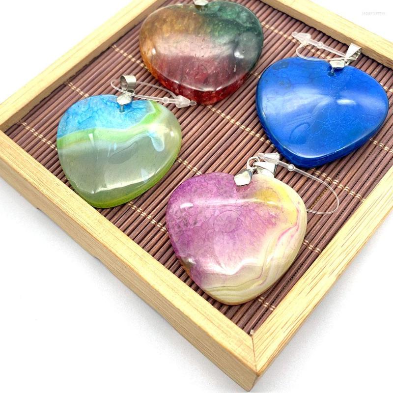 Pendant Necklaces High Quality Natural Stone Onyx Love Heart Agate Quartz Ladies DIY Necklace Earrings Making Jewelry Accessories 37mm
Pendant Necklaces High Quality Natural Stone Onyx Love Heart Agate Quartz Ladies DIY Necklace Earrings Making Jewelry Accessories 37mm