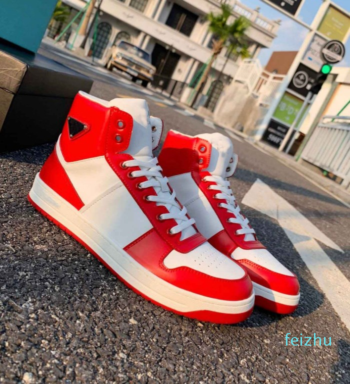 Sneakers Shoes Trainers Famous Brands Downtown Leather Men Technical Fabric Re-Nylon Skateboard Walking Rubber Lug Sole High Top
Sneakers Shoes Trainers Famous Brands Downtown Leather Men Technical Fabric Re-Nylon Skateboard Walking Rubber Lug Sole High Top