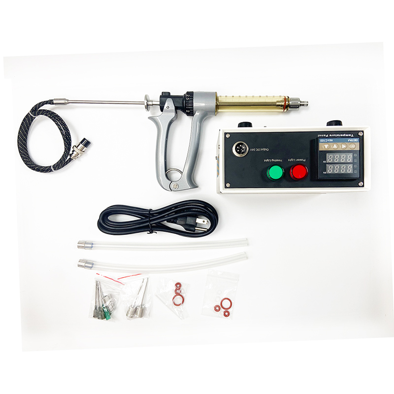 E-cigarette Accessories Hot Filling Gun Machine 25Ml /50Ml Device Thick Oil Semi Automatic Vape Filler 510 Thread Pen Carts Cartridge
E-cigarette Accessories Hot Filling Gun Machine 25Ml /50Ml Device Thick Oil Semi Automatic Vape Filler 510 Thread Pen Carts Cartridge