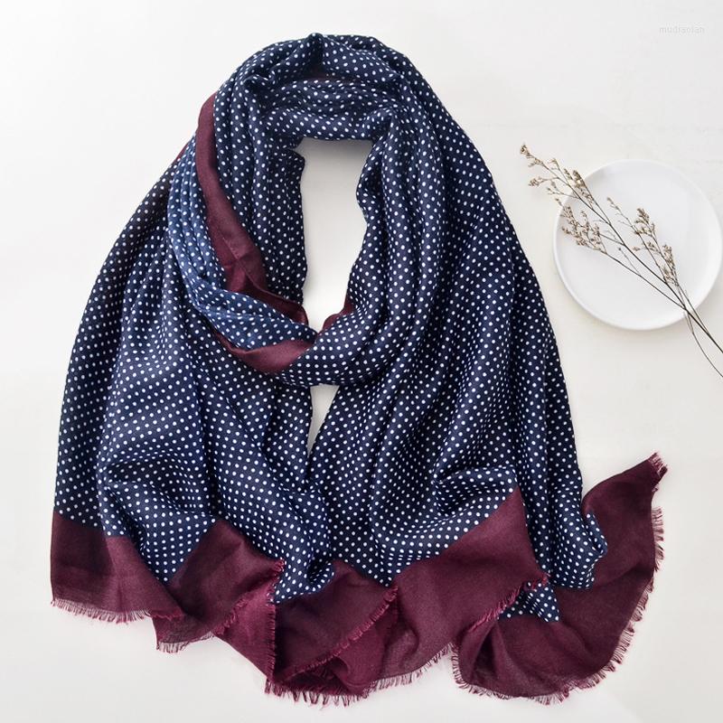 Scarves 2022 Women Cotton Small Polka Print Fringe And Shawls Soft Long Dot Scarf Wrap Hijab
Scarves 2022 Women Cotton Small Polka Print Fringe And Shawls Soft Long Dot Scarf Wrap Hijab