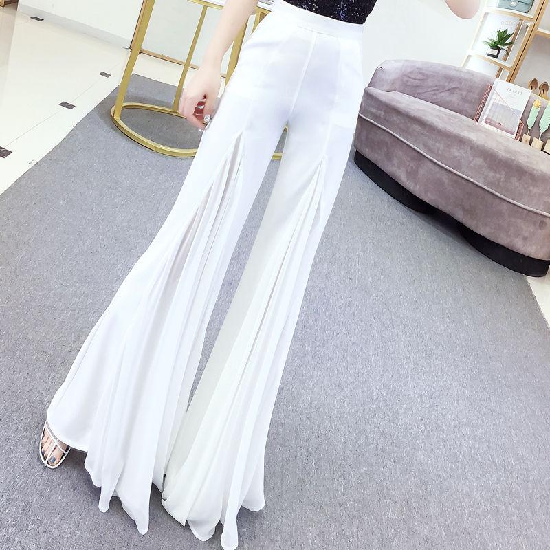 Women' Pants Fan Chiffon Wide Leg Women' Summer 2022 Drop Feeling High Waist Pleated Floor Down Slim Casual Flared, White
Women' Pants Fan Chiffon Wide Leg Women' Summer 2022 Drop Feeling High Waist Pleated Floor Down Slim Casual Flared, White