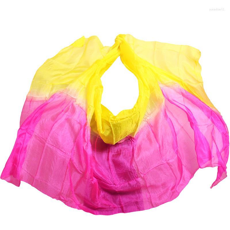 Stage Wear Silk Belly Dance Veil Shawl Scarf Rose Yellow Color Practice Performance 250/270 114 Cm
Stage Wear Silk Belly Dance Veil Shawl Scarf Rose Yellow Color Practice Performance 250/270 114 Cm