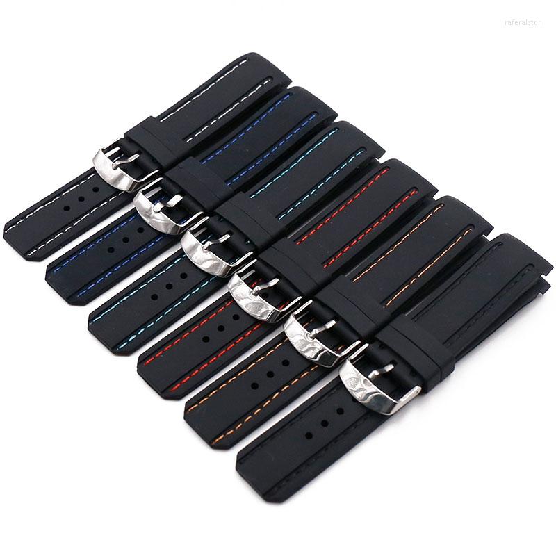 Watch Bands Silicone Strap Men's Accessories Pin Buckle 22mm Outdoor Sports Waterproof With Female Rubber Band
Watch Bands Silicone Strap Men's Accessories Pin Buckle 22mm Outdoor Sports Waterproof With Female Rubber Band