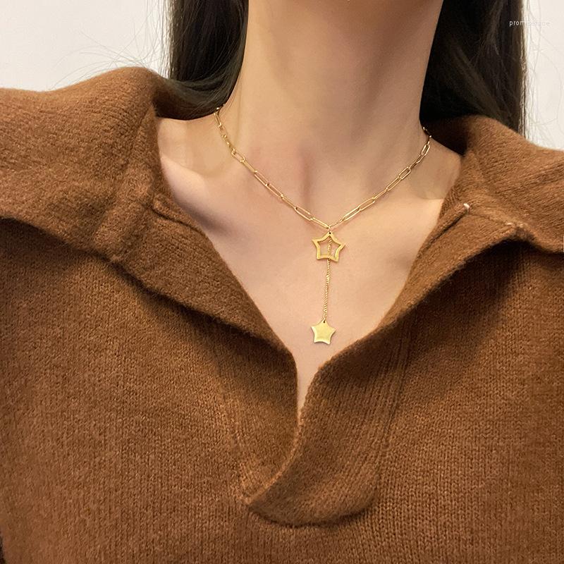 Pendant Necklaces Statement Long Tassel Five-pointed Stars Necklace Square Cool Simple Chain Fashion Emo Hiphop Jewelry Gifts
Pendant Necklaces Statement Long Tassel Five-pointed Stars Necklace Square Cool Simple Chain Fashion Emo Hiphop Jewelry Gifts