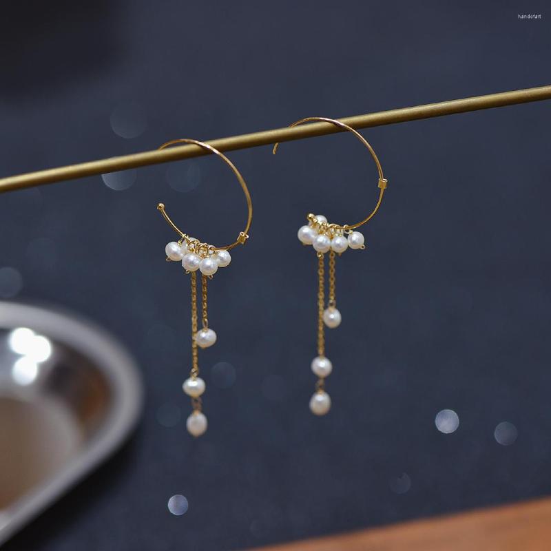 Hoop Earrings Lily Jewelry 2022 Real Pearl Earring Bohemian Jewelry925 Sterling Silver Tassels Drop For Women
Hoop Earrings Lily Jewelry 2022 Real Pearl Earring Bohemian Jewelry925 Sterling Silver Tassels Drop For Women