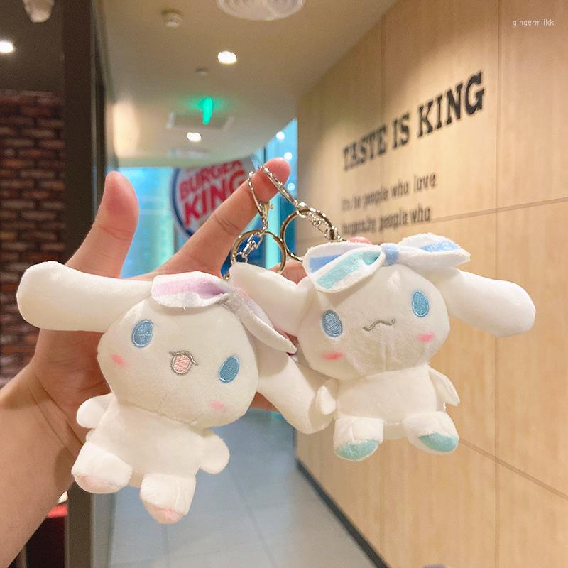 Keychains WANGAIYAO Cute Big Ears Dog Plush Doll Keychain School Bag Pendant Car Key Chain Small Gift
Keychains WANGAIYAO Cute Big Ears Dog Plush Doll Keychain School Bag Pendant Car Key Chain Small Gift