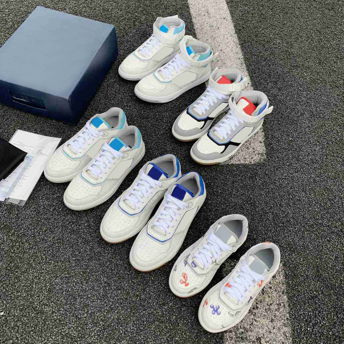 Designer Men Women Casual Shoes Top Fashion Luxury Leather Print Breathable Flat Shoes Outdoor Walking Jogging Coach Basketball Dust Bag Size 35-45, 25
Designer Men Women Casual Shoes Top Fashion Luxury Leather Print Breathable Flat Shoes Outdoor Walking Jogging Coach Basketball Dust Bag Size 35-45, 25