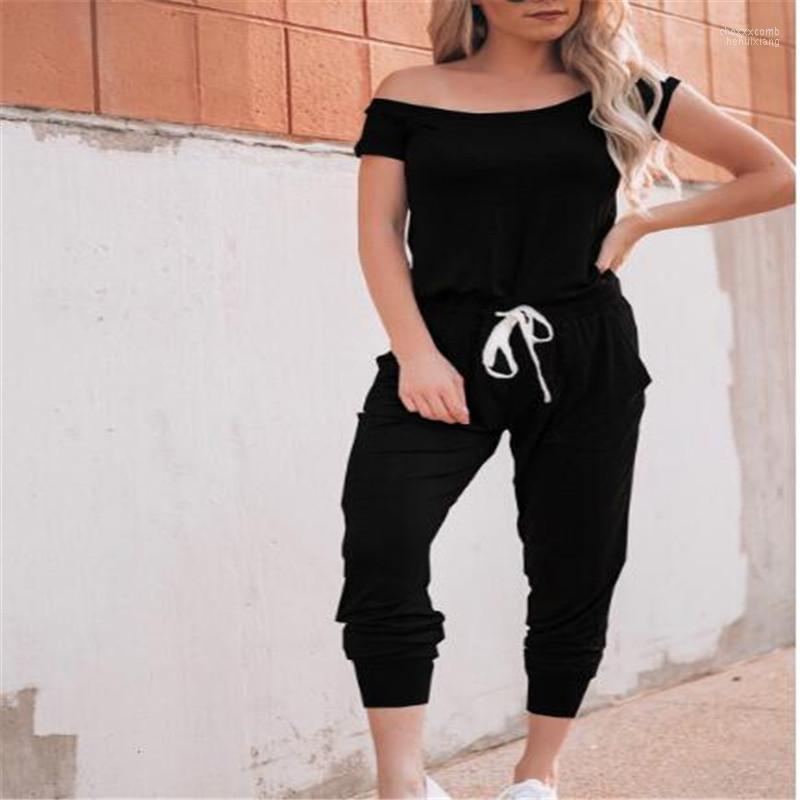 Women' Jumpsuits Women' & Rompers Casual Off Shoulder Lace Up Bodycon Short Sleeve Jumpsuit Romper Summer Trousers Playsuits
Women' Jumpsuits Women' & Rompers Casual Off Shoulder Lace Up Bodycon Short Sleeve Jumpsuit Romper Summer Trousers Playsuits