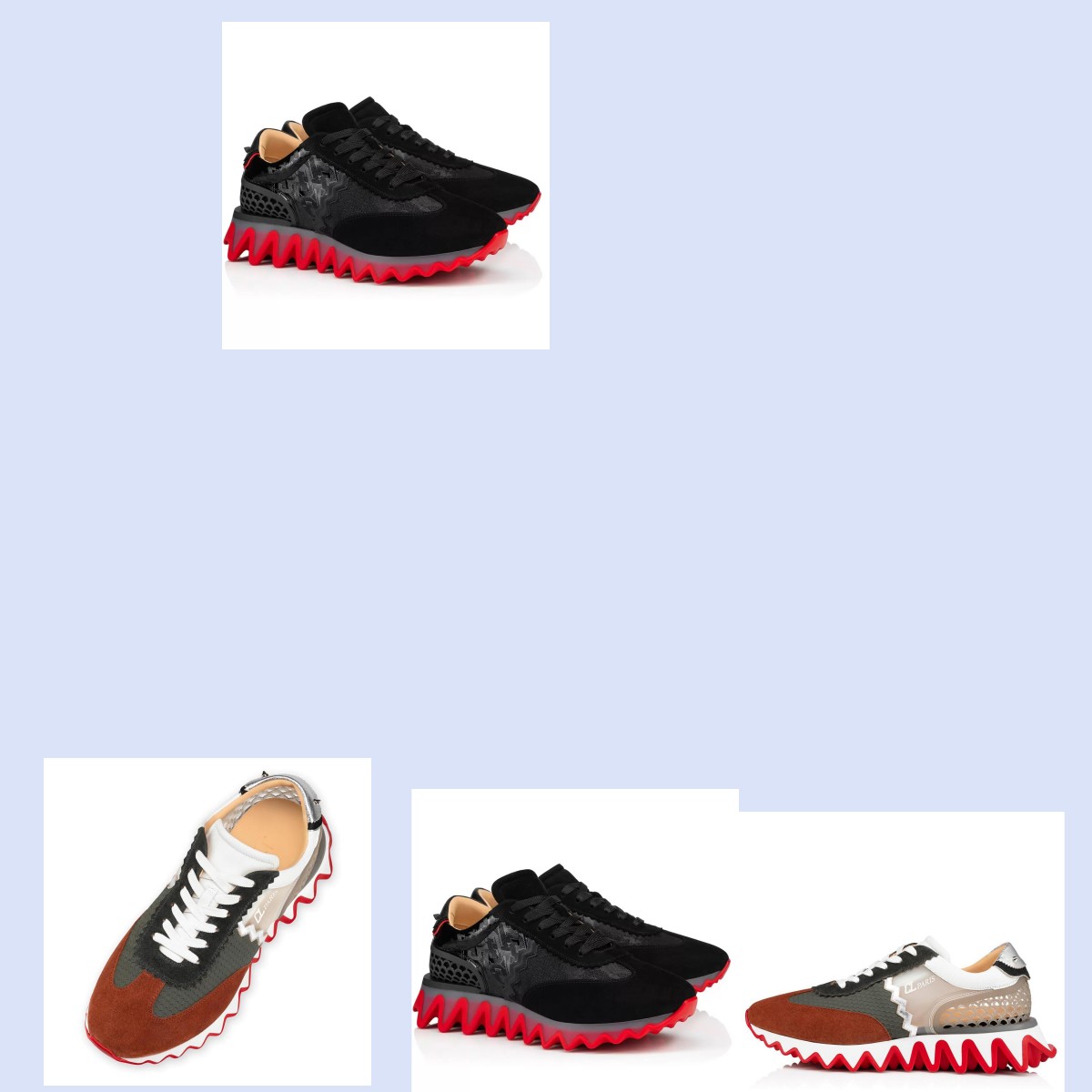Luxury Designer High top Elastic Shoes with Red Soles Loubispark Flat Shark Outdoor Sports Couple Party Dress for Men and Women Suede Design Casual Sports Box EU 35-47
Luxury Designer High top Elastic Shoes with Red Soles Loubispark Flat Shark Outdoor Sports Couple Party Dress for Men and Women Suede Design Casual Sports Box EU 35-47