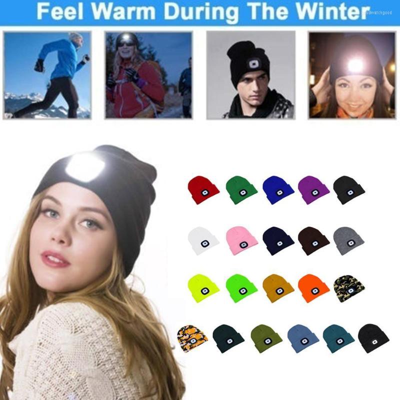 Berets LED Light Hat USB Rechargeable Beanies Knit Warm Hunting Camping Jogging Fishing Cycling, Black
Berets LED Light Hat USB Rechargeable Beanies Knit Warm Hunting Camping Jogging Fishing Cycling, Black