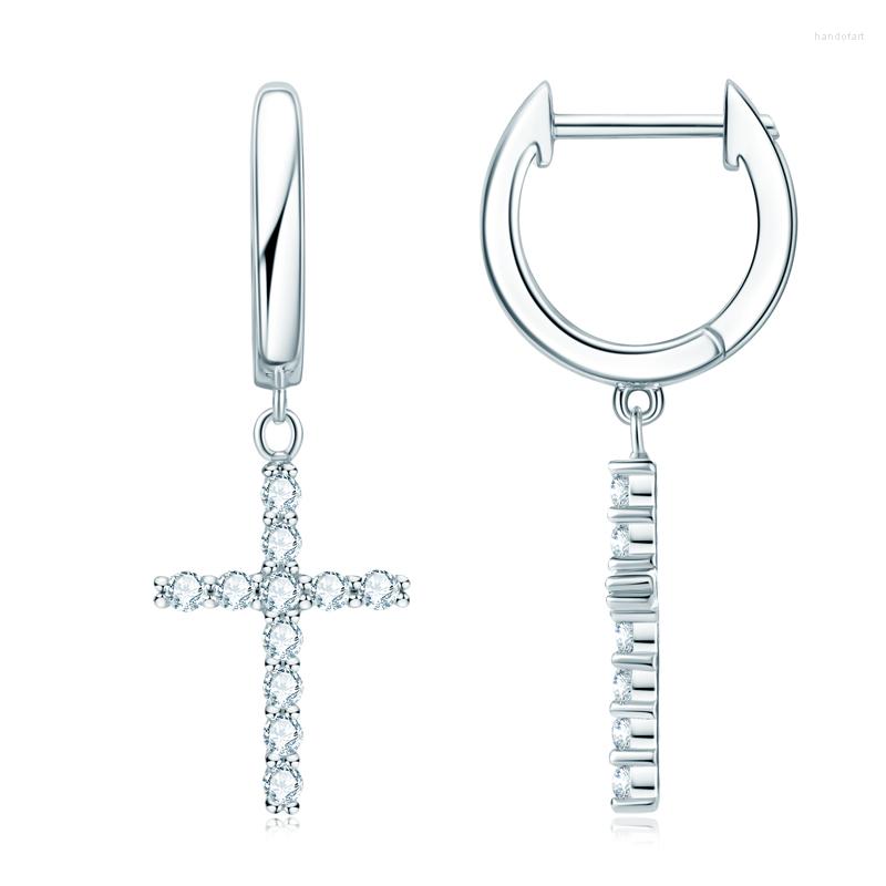 Hoop Earrings Anziw Real D Color Moissanite Cross Drop For Women Men 925 Sterling Silver Original Trend 2022 Jewelry
Hoop Earrings Anziw Real D Color Moissanite Cross Drop For Women Men 925 Sterling Silver Original Trend 2022 Jewelry