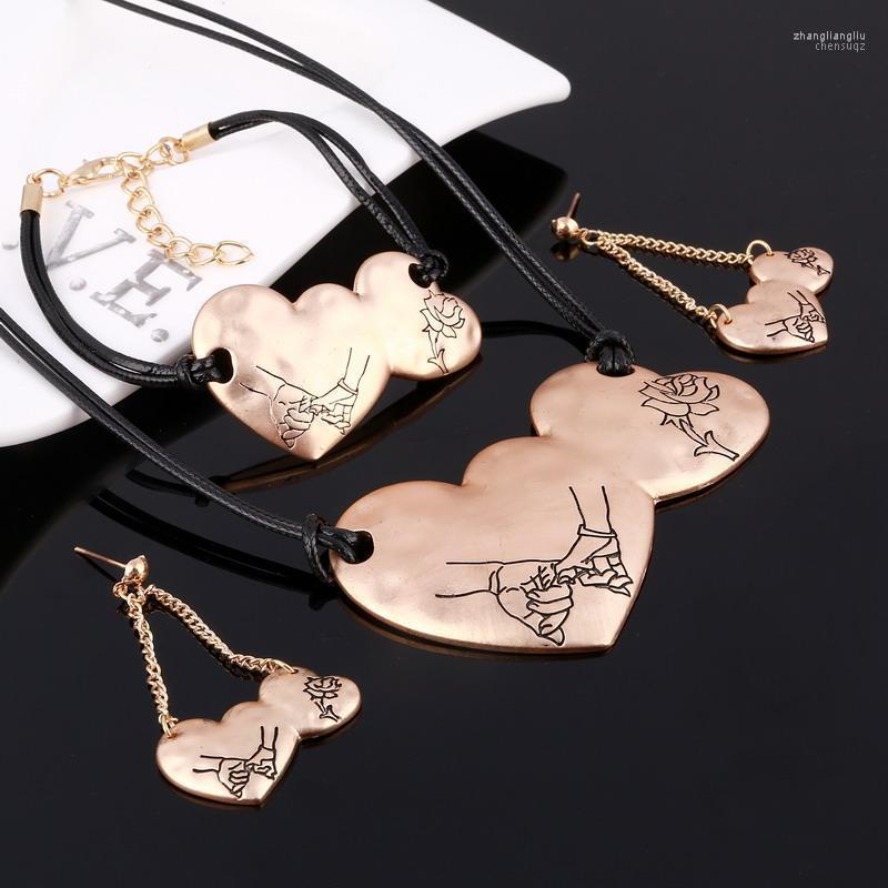 Necklace Earrings Set & 2022 Sculpture For Women Rope Chain Pendant Bracelets Free Gift Box, Picture shown
Necklace Earrings Set & 2022 Sculpture For Women Rope Chain Pendant Bracelets Free Gift Box, Picture shown