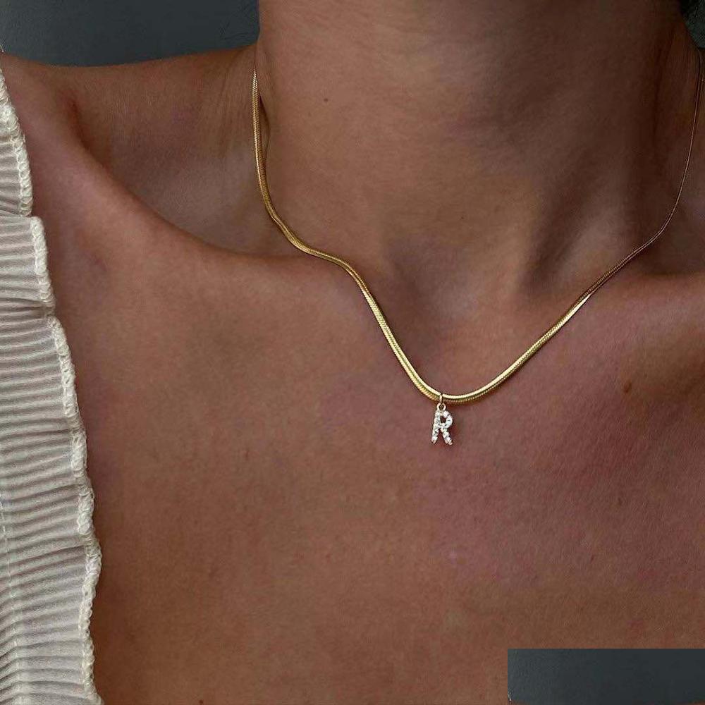 Pendant Necklaces Inlaid Zircon Letter Initial Pendant Necklace For Women Gold Chain Cute Charms Collier Alphabet Necklaces Jewelry F Dhwpi
Pendant Necklaces Inlaid Zircon Letter Initial Pendant Necklace For Women Gold Chain Cute Charms Collier Alphabet Necklaces Jewelry F Dhwpi
