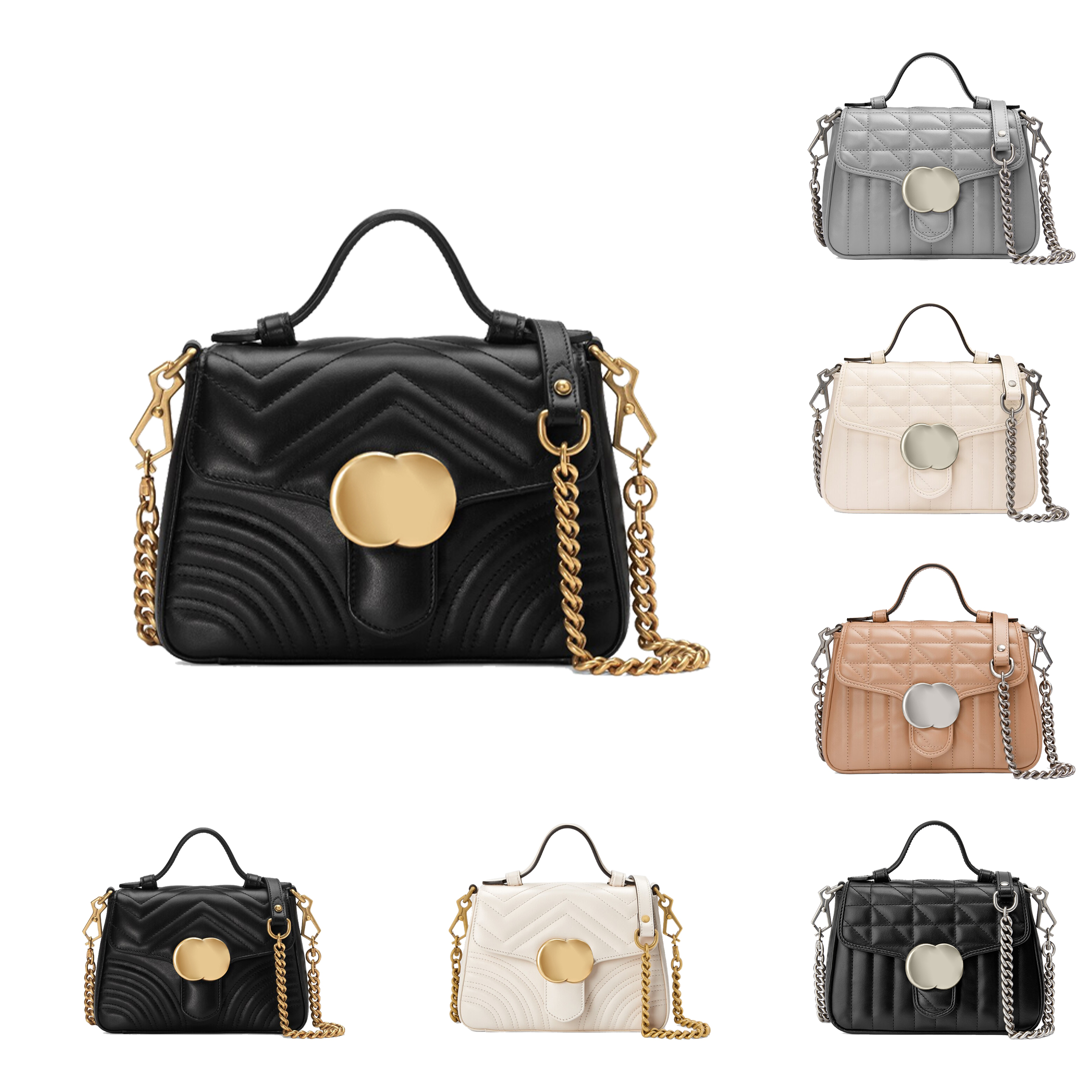 Women's mens 583571 Marmont top handle Bags classic collection Shoulder Luxury Designer Crossbody Genuine leather tote handbags hobo bag Snap closure clutch flap, 1-black
Women's mens 583571 Marmont top handle Bags classic collection Shoulder Luxury Designer Crossbody Genuine leather tote handbags hobo bag Snap closure clutch flap, 1-black