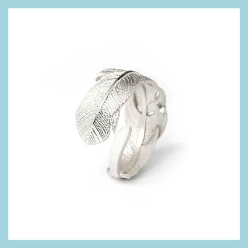 Band Rings Vintage 925 Sterling Sier Feather Adjustable Size Opening Band Rings Fashion Finger Jewelry For Women Girl Bijoux Wholesal Dhim2
Band Rings Vintage 925 Sterling Sier Feather Adjustable Size Opening Band Rings Fashion Finger Jewelry For Women Girl Bijoux Wholesal Dhim2