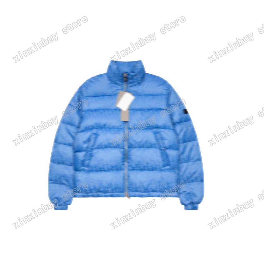 xinxinbuy Men designer Coat down Jacket Jacquard letter fabric zipper pocket long sleeve women Black blue S-2XL, 01
xinxinbuy Men designer Coat down Jacket Jacquard letter fabric zipper pocket long sleeve women Black blue S-2XL, 01